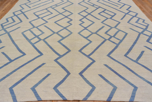 Vintage Kilim Area Rug (10' x 13')
